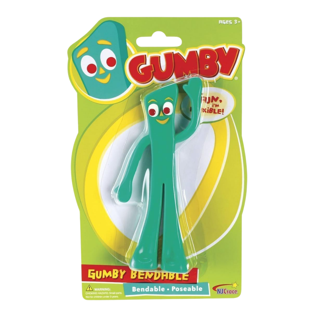 #GP 100 Gumby 6in Bendable.  (Amazon sellers restricted)  Min Qty 4