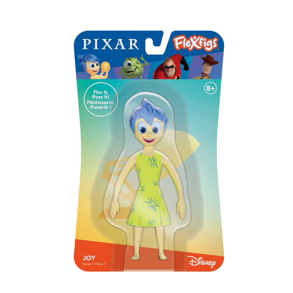 #55272 Pixar Joy 4.1" FlexFigs Bendable Figure.     Min Qty 4