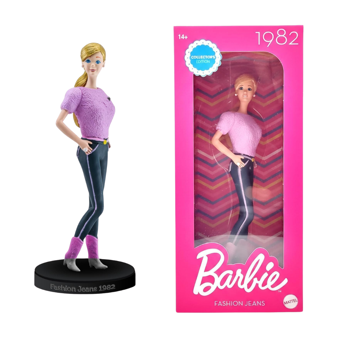 #790-1004 Fashion Jeans Barbie Collectible Figure – with Stand