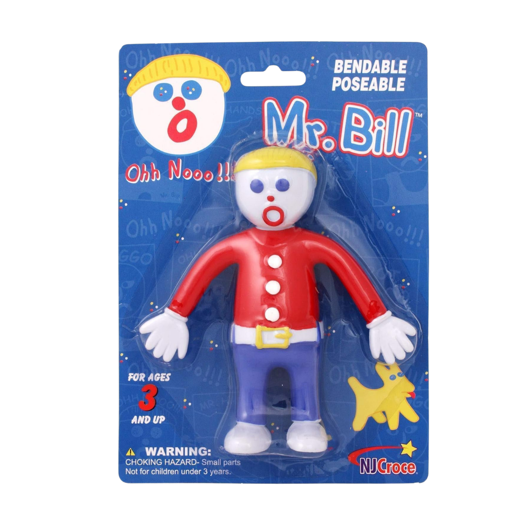 #MRB 2600 Mr. Bill 5in Bendable in Blister Card.  (Amazon sellers restricted)  Min Qty 4