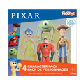 #55071 FlexFigs Pixar 4-Pack Series 1 | Bendable Disney Pixar Figures.      Min Qty 2
