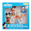 #55042 Mickey and Friends Flexfigs™ 4-Pack Ages 3+.    Min Qty 2