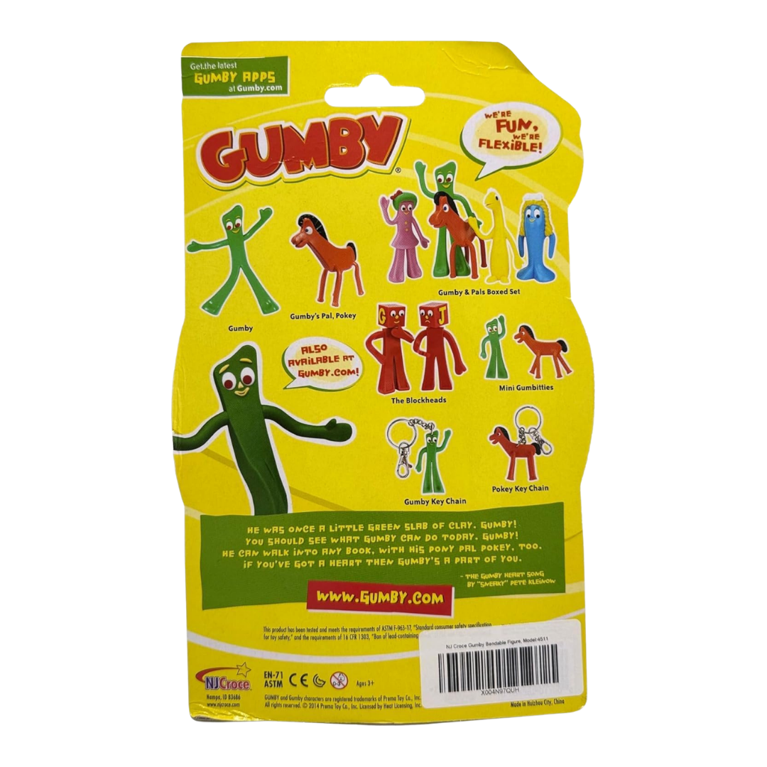 #GP 100 Gumby 6in Bendable.  (Amazon sellers restricted)  Min Qty 4