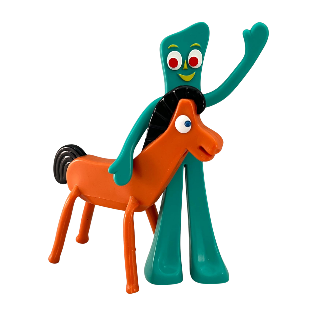 #GP 116 Gumby and Pokey 6in Bendable Pair.  (Amazon sellers restricted)  Min Qty 4