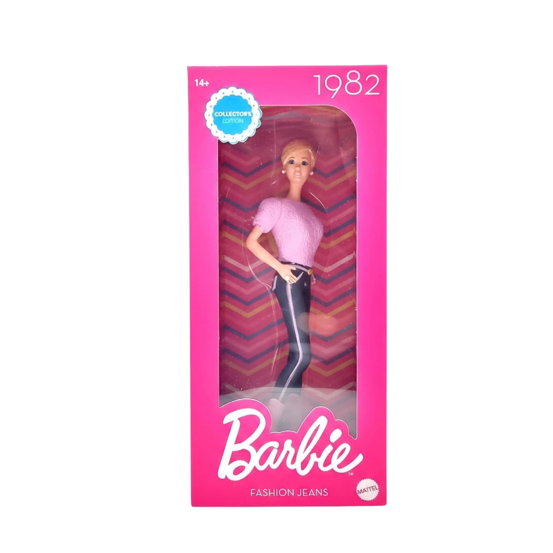 #790-1004 Fashion Jeans Barbie Collectible Figure – with Stand