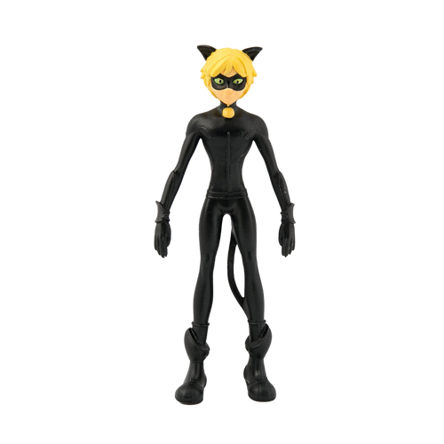 #55048 FlexFigs™ Miraculous Cat Noir 5.5" Bendable Figure.    Min Qty 12