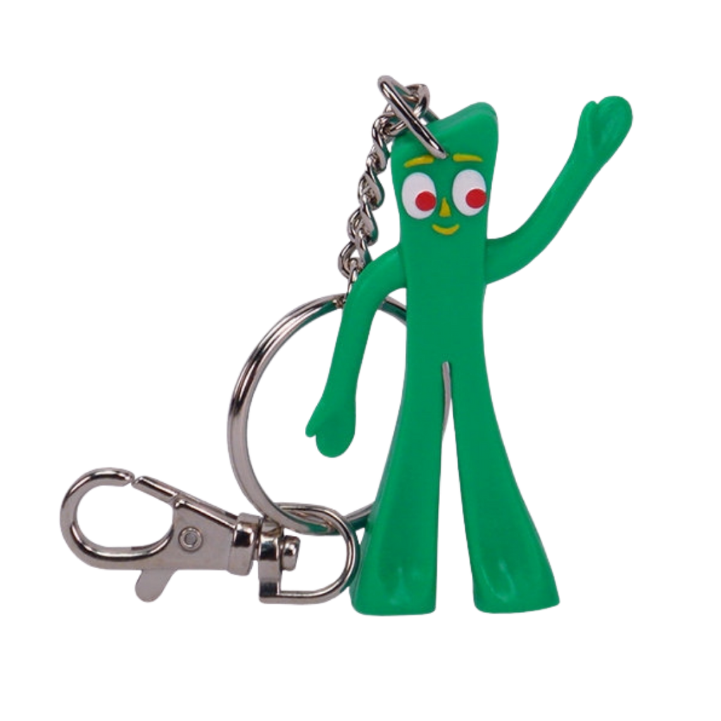 #KR 108 Gumby 3in Bendable Keychain.(Amazon sellers restricted)       Min Qty 4
