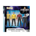 #55252 FlexFigs™ Star Trek™ Captains 4-Pack Bendable Figures.      Min Qty 2