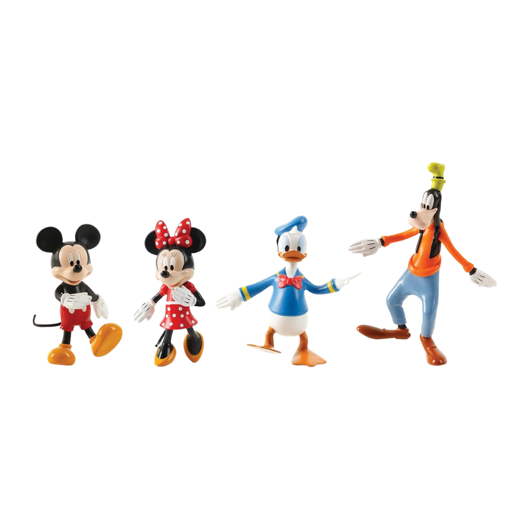 #55042 Mickey and Friends Flexfigs™ 4-Pack Ages 3+.    Min Qty 2