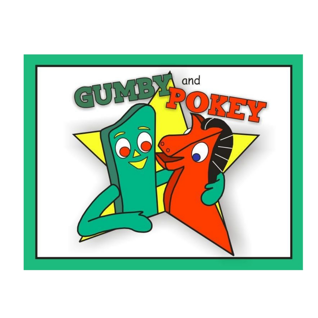#GP 116 Gumby and Pokey 6in Bendable Pair.  (Amazon sellers restricted)  Min Qty 4