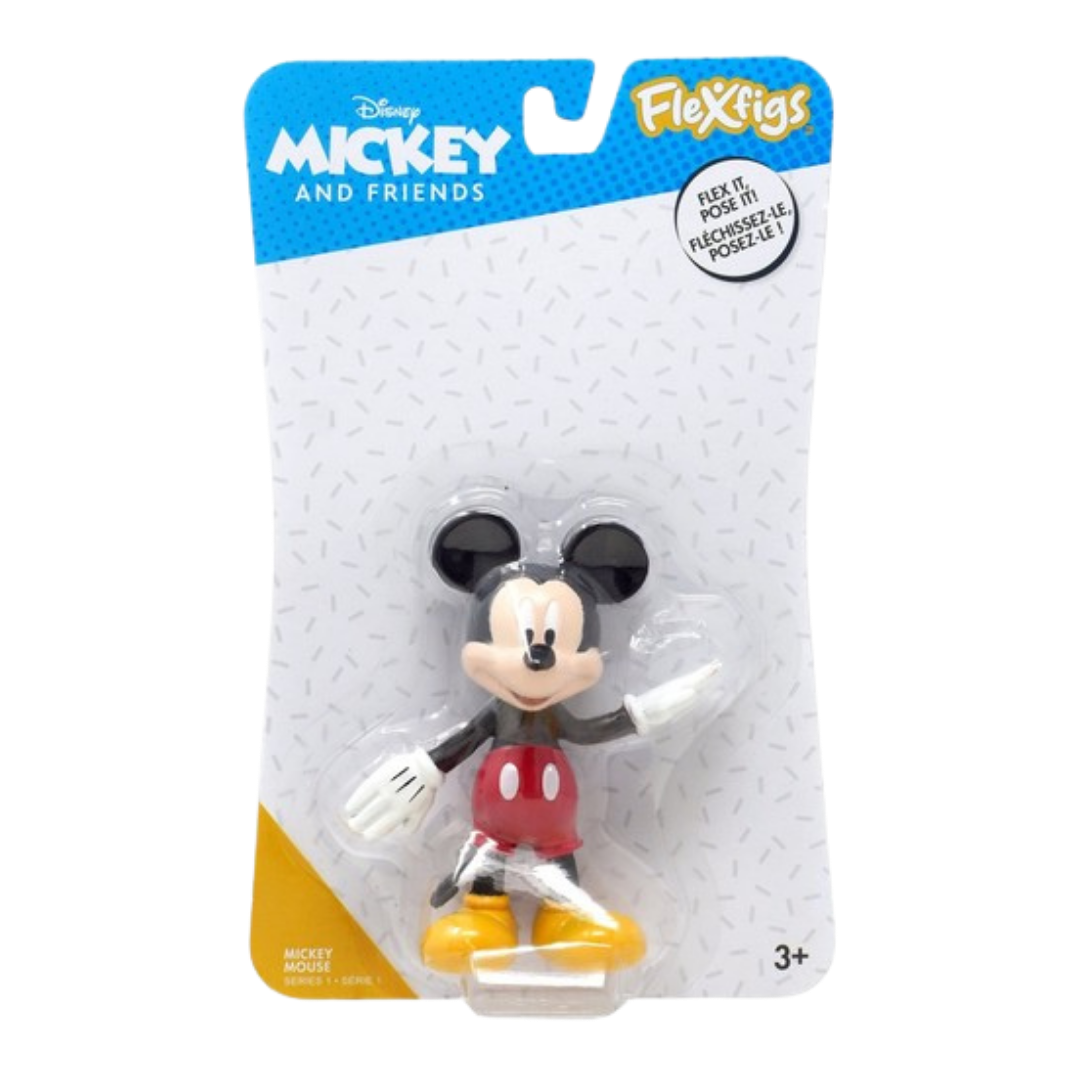 55055 Mickey Mouse 3¾” FlexFigs™ Figure – Disney Mickey and