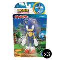 #55219 Sonic the Hedgehog FlexFigs 12-Pc Weighted Assortment.     Min Qty 12