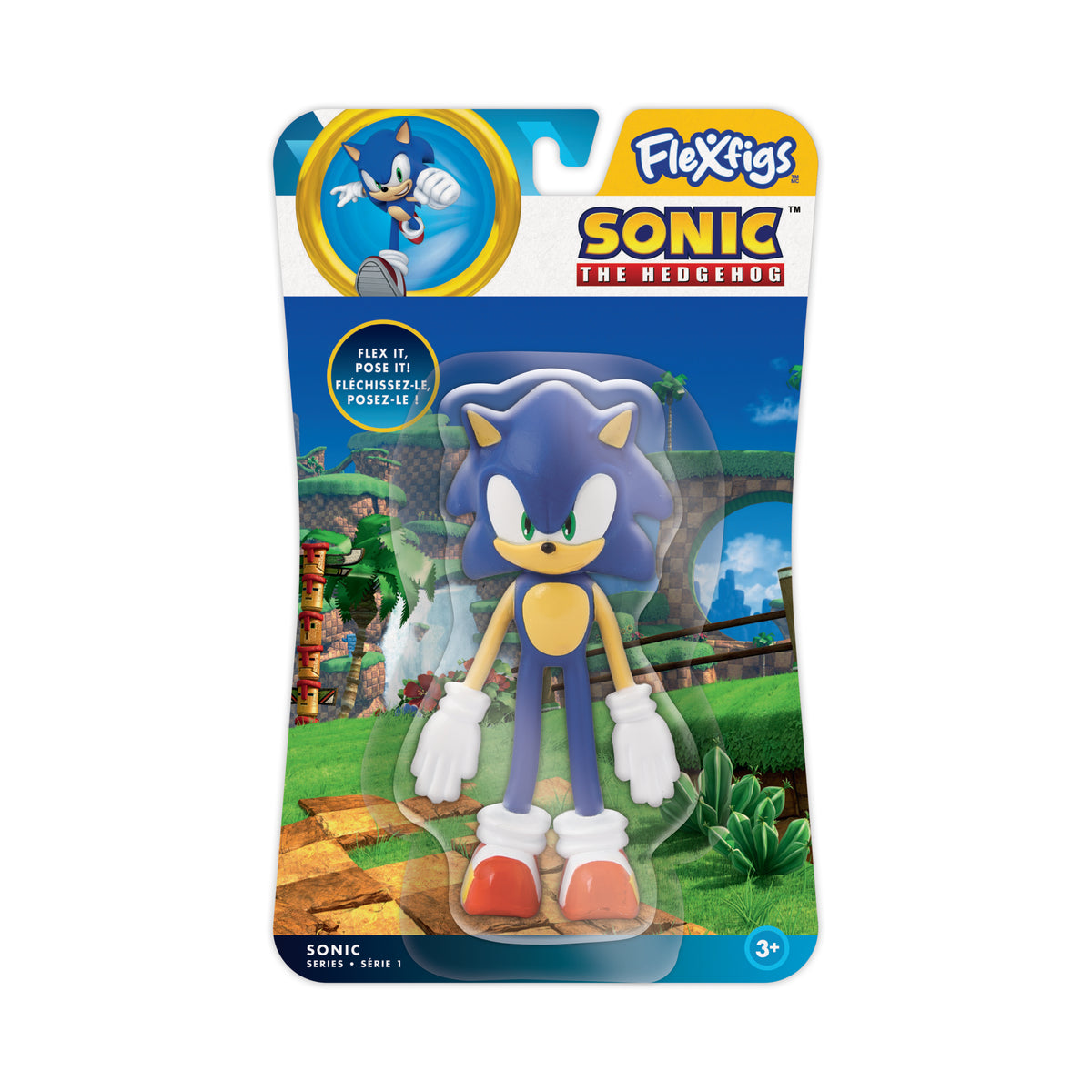 #55220 Sonic The Hedgehog FlexFigs™ Bendable Figure