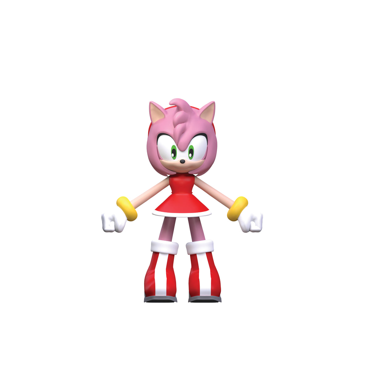 #55249 Amy Rose FlexFigs™ 4.5" Bendable Figure – Sonic The Hedgehog