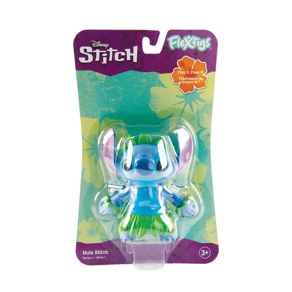 #55292 Hula Stitch FlexFigs™ 4.5" Bendable Figure – Lilo & Stitch (Copy)