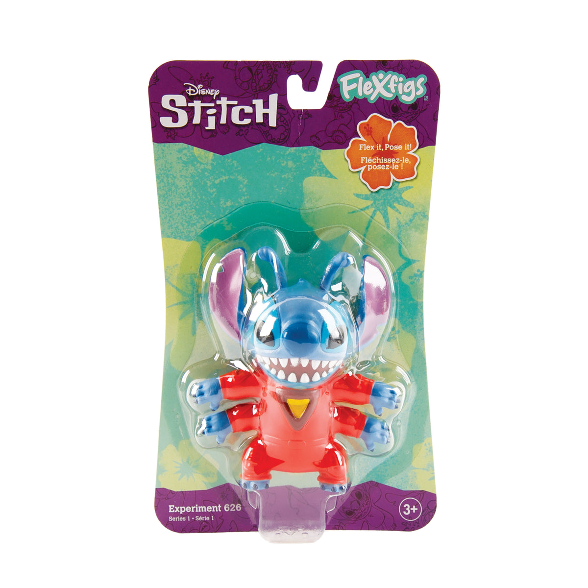 #55293 Experiment Stitch FlexFigs™ 4.5" Bendable Figure – Lilo & Stitch