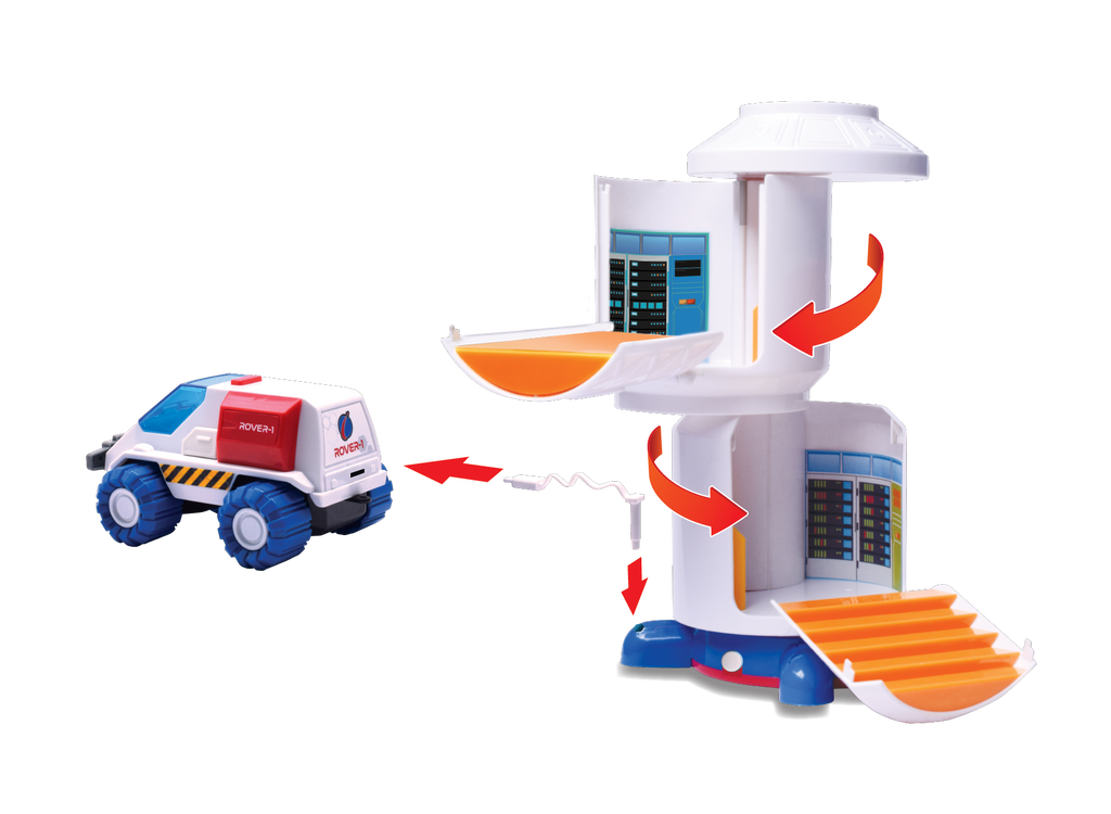 #63115 Astro Venture Space Set (Space Rover, Shuttle, Space Station)