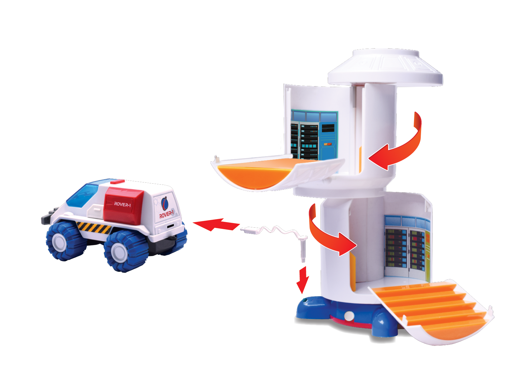 #63115 Astro Venture Space Set (Space Rover, Shuttle, Space Station)