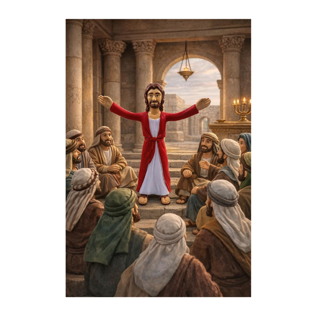 #REL 4501 Jesus of Nazareth Bendable. (Amazon sellers restricted)  Min Qty 4