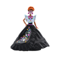 #790-004 Dia de los Muertos Barbie Collectible Figure – with Stand