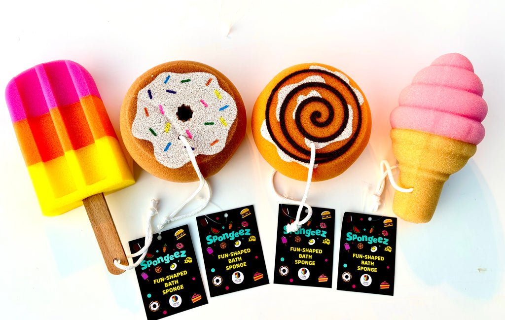 Spongeez Dessert 4-Piece Assorted Set