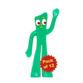 #GP 106-H Gumby Mini 3in Bendable. (Amazon sellers restricted)  Min Qty 12
