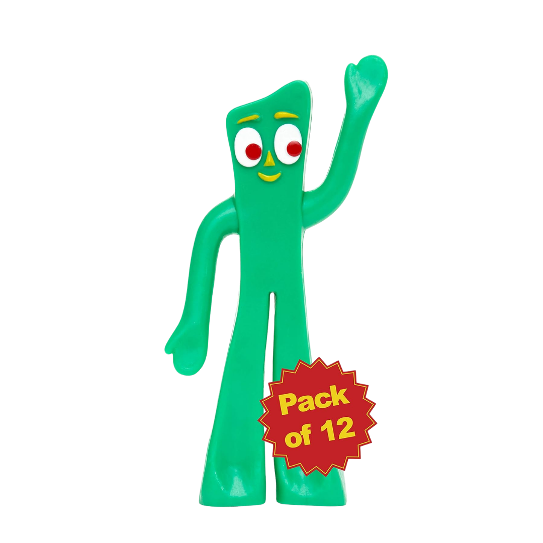 #GP 106-H Gumby Mini 3in Bendable. (Amazon sellers restricted)  Min Qty 12