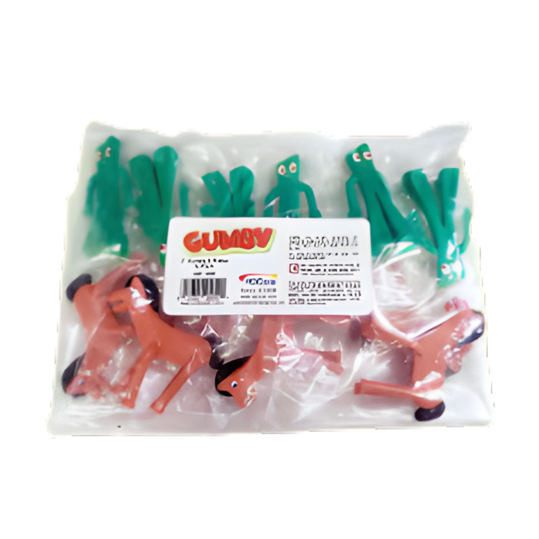 GUMBY フィギュア まとめ売り Gumby Bendable Figure Collection Gumby,Pokey,Prickle, Goo & 2