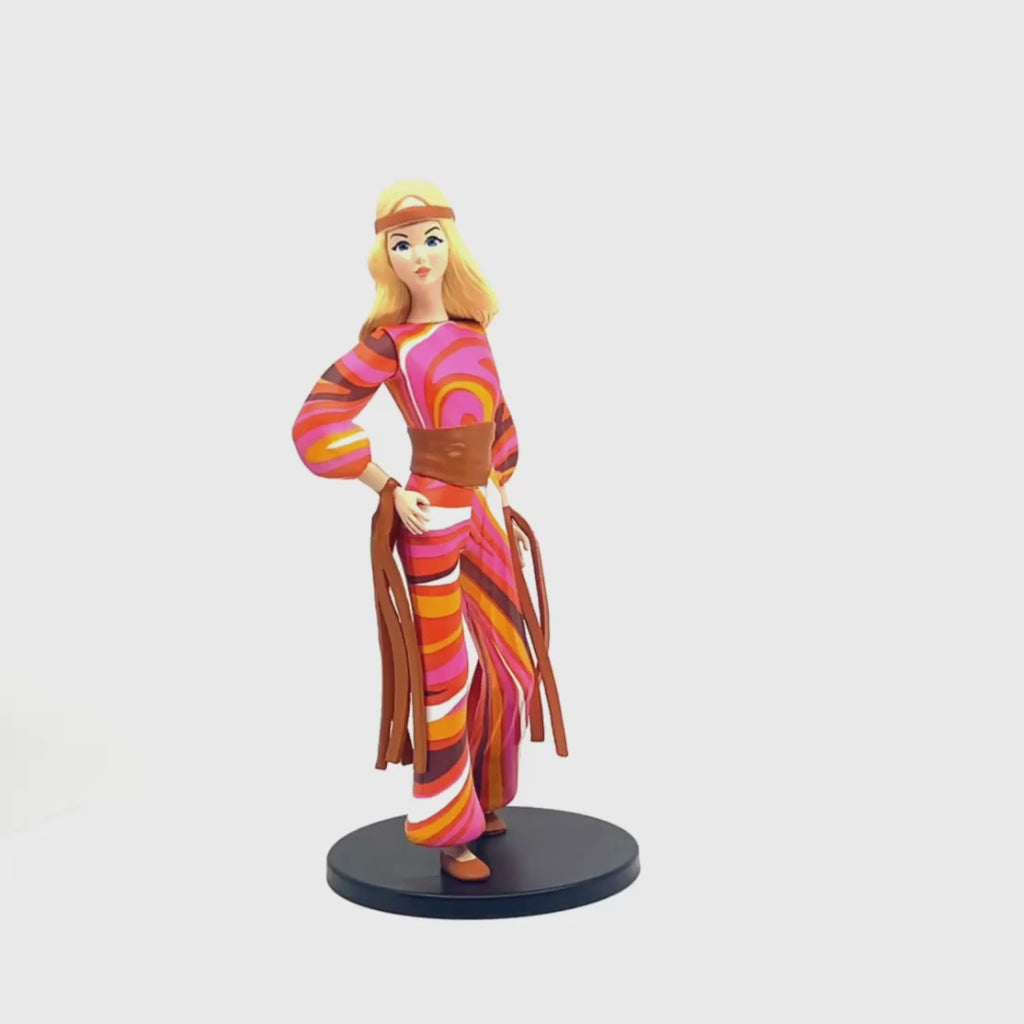 #790-1005 Live Action Barbie Collectible Figure – with Stand
